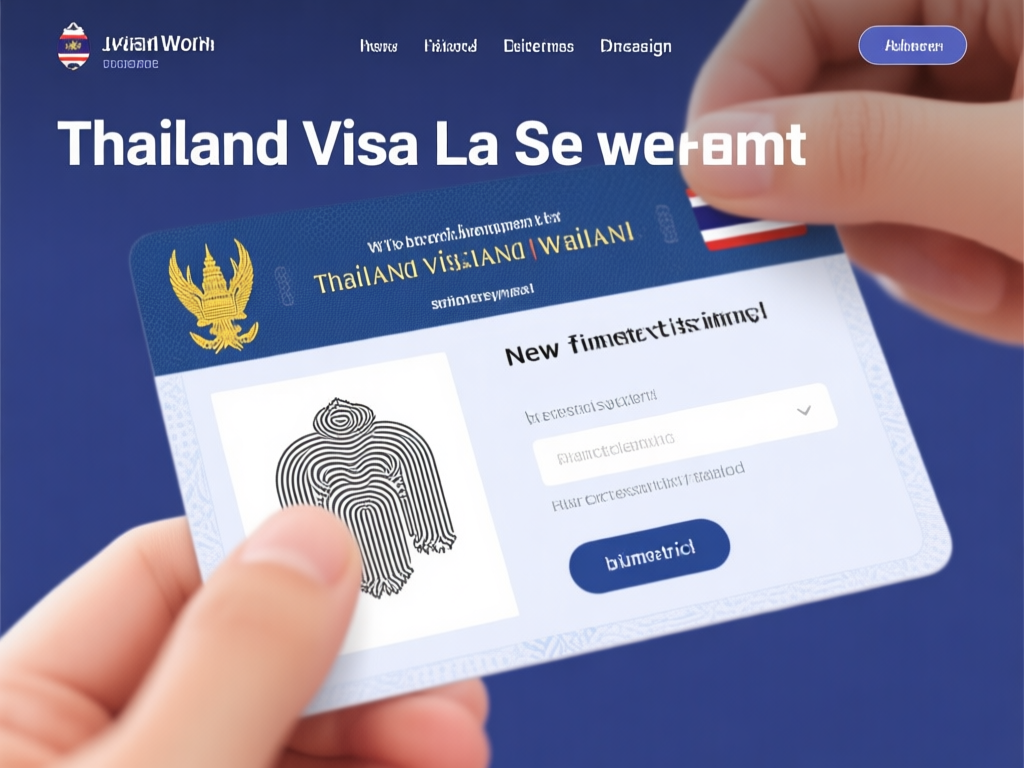 泰国签证办理流程图