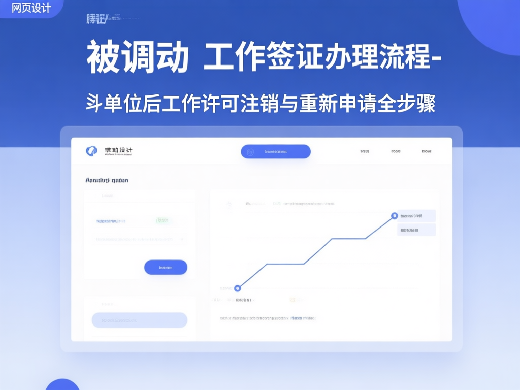 工作签证办理流程示意图