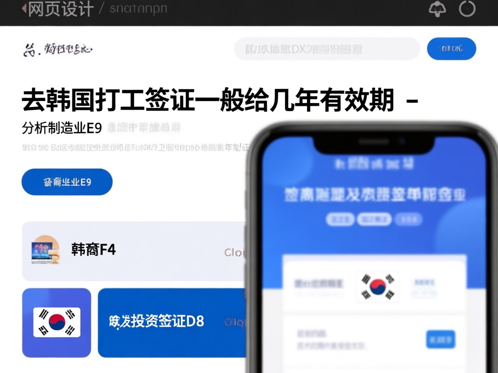 韩国工作签证申请流程