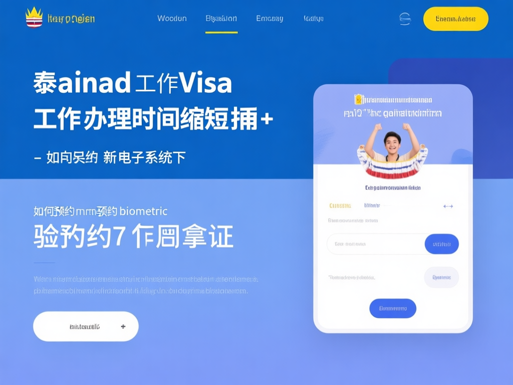 泰国工作签证快速办理