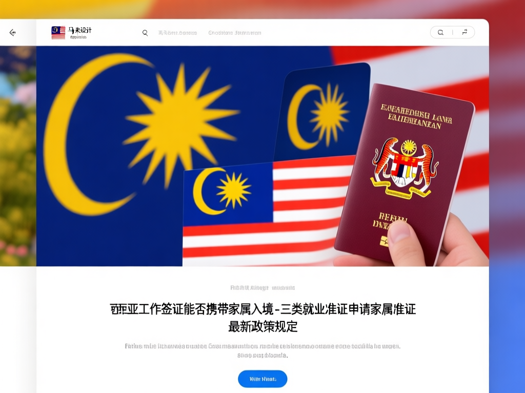 马来西亚家属准证申请流程