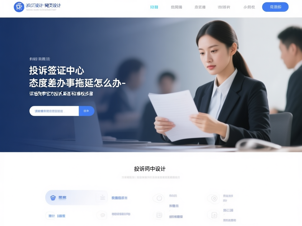 签证中心投诉流程图