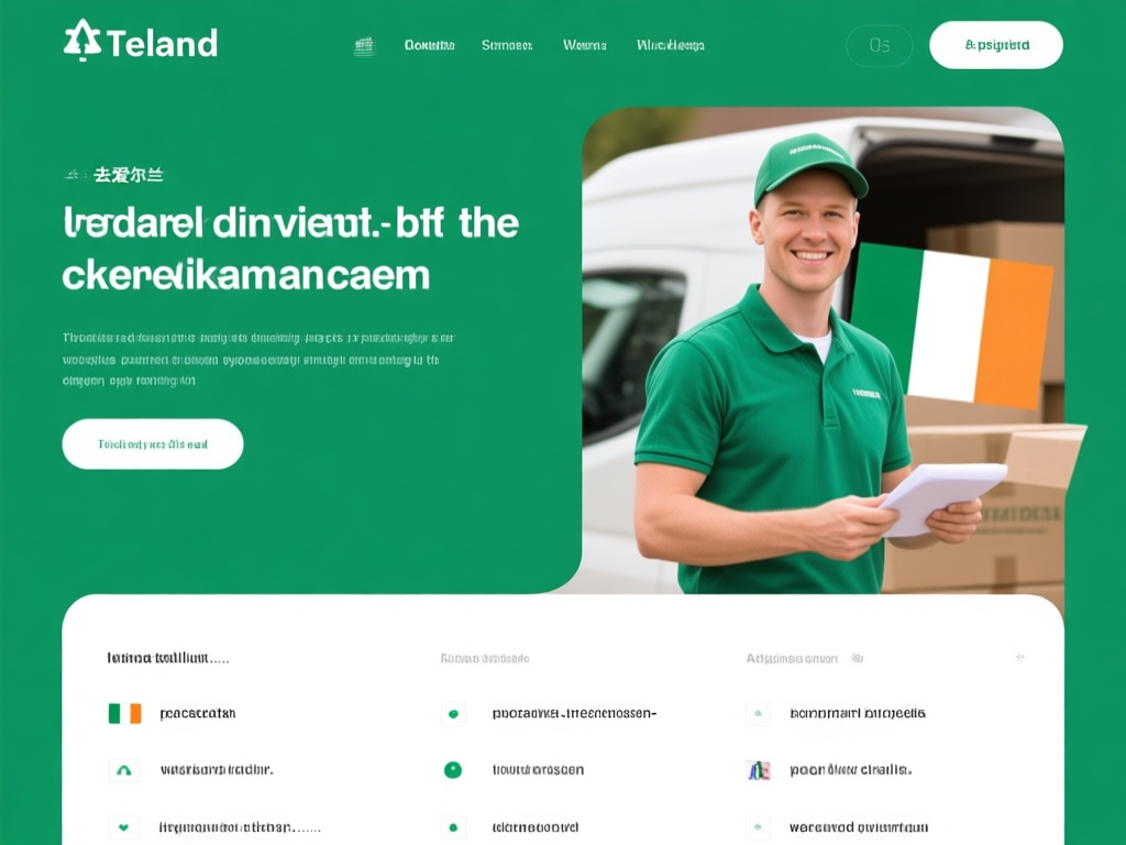 爱尔兰快递配送工作环境