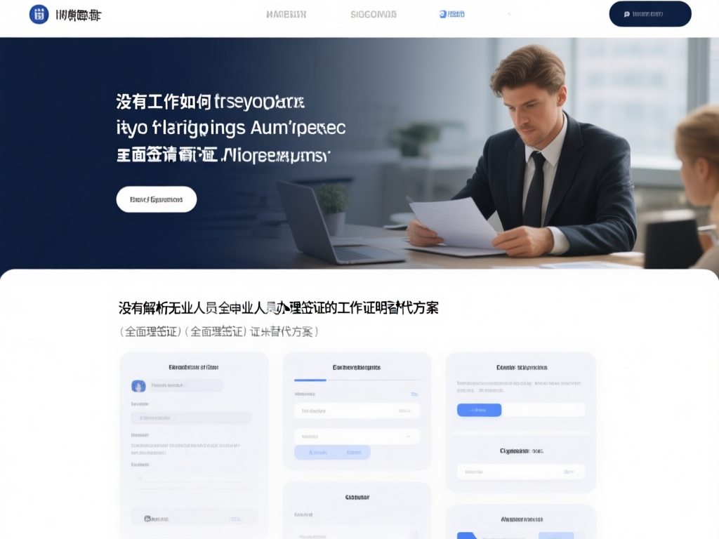 签证申请文件示例