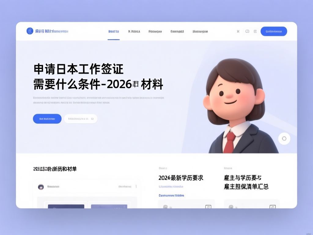 日本签证材料展示