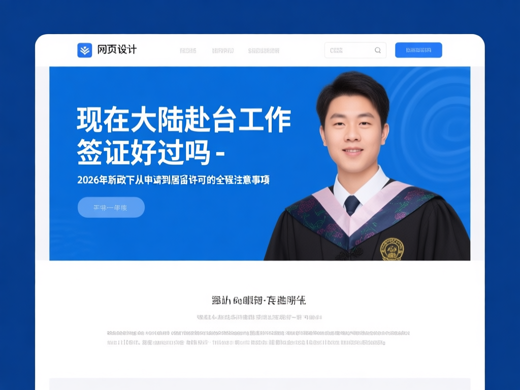 台湾工作签证所需材料汇总