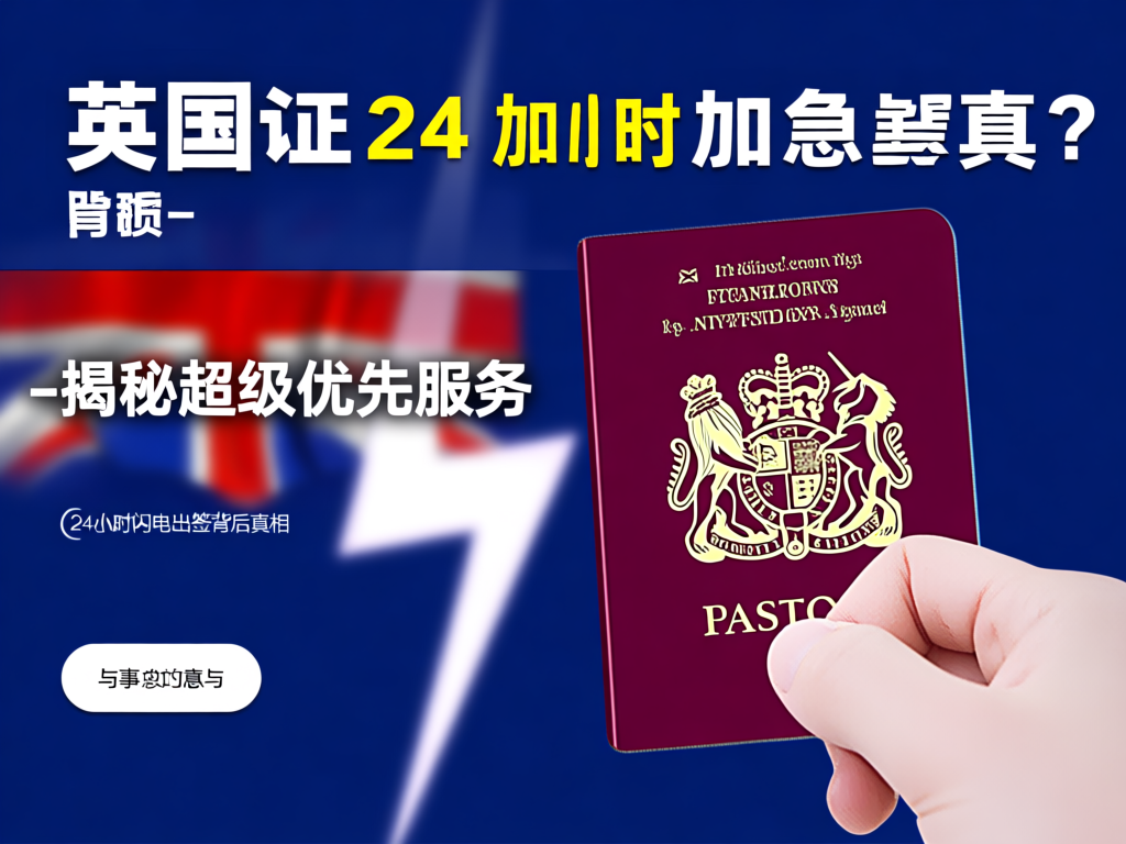 英国签证24小时加急服务示意图