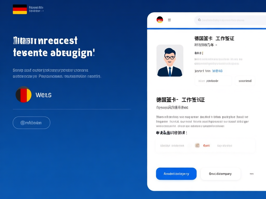 德国工作签证对比图表