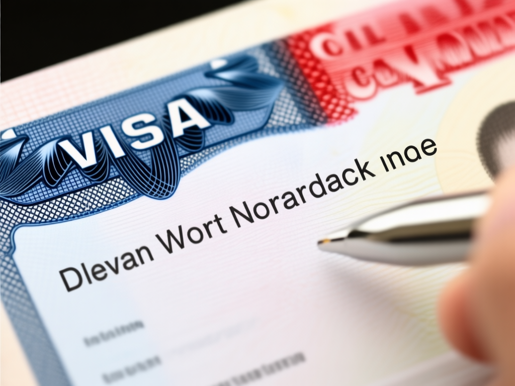 工作签证体检流程图