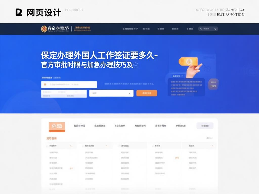 保定外国人工作签证材料示例