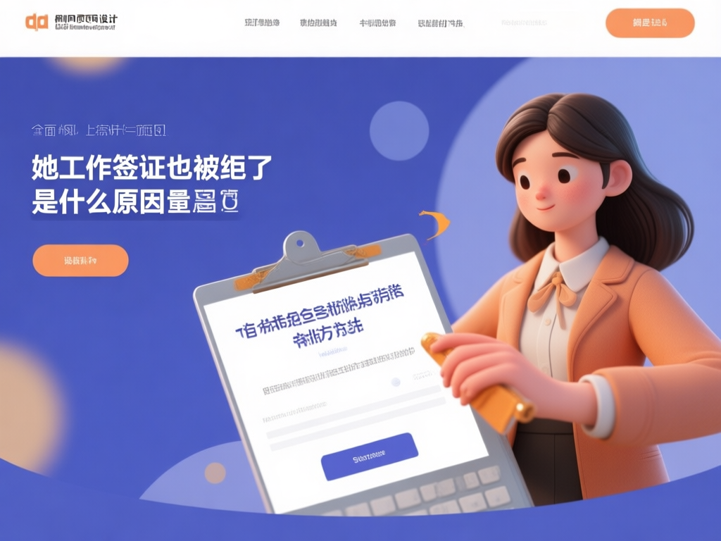 工作签证拒签分析示意图