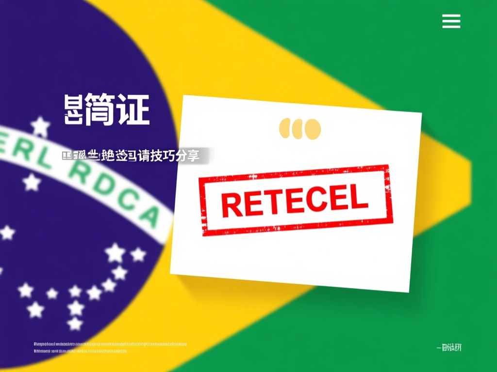 巴西工作签证申请流程图