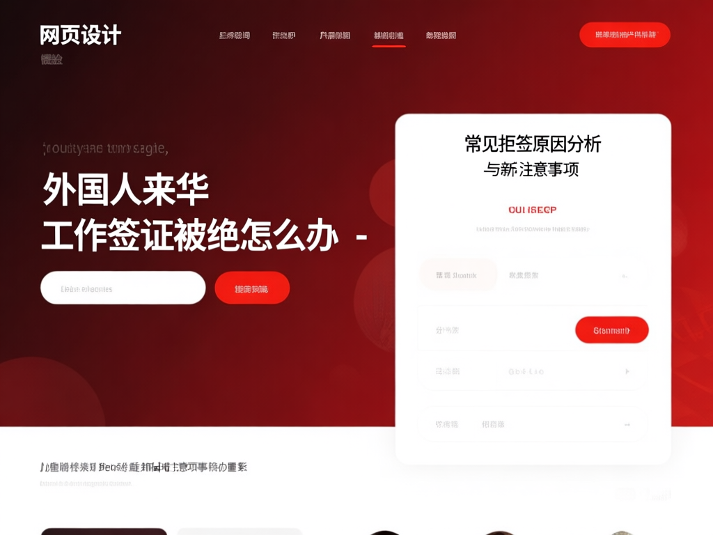 工作签证申请材料准备流程图