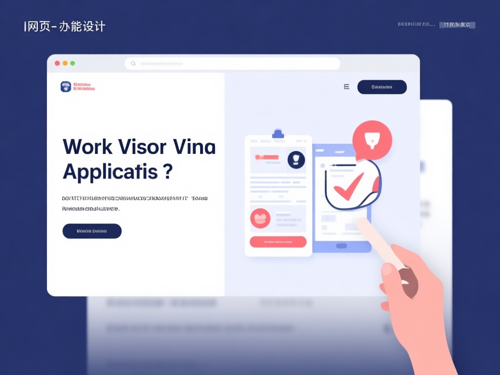 工作签证体检流程图