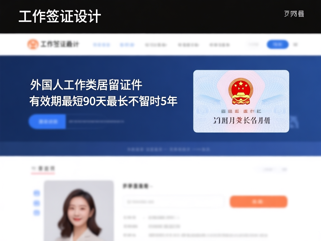 工作签证申请流程图