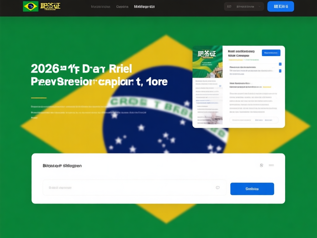 巴西工作签证申请流程