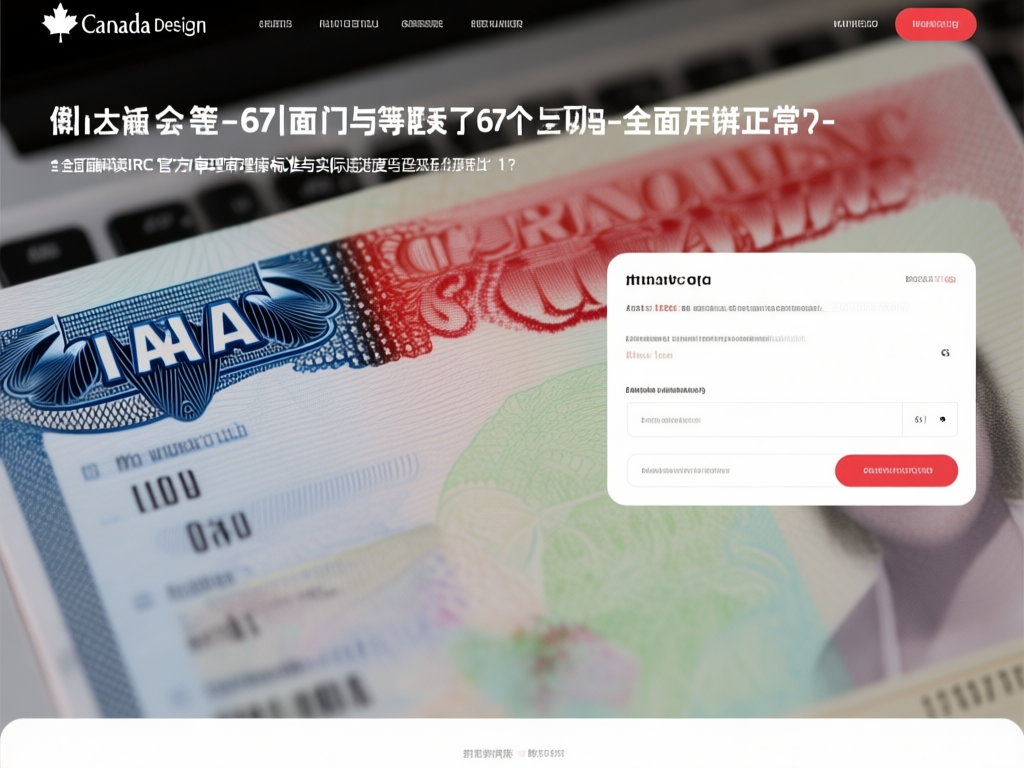 签证等待时间统计图表