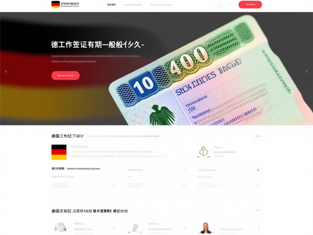 德国工作签证