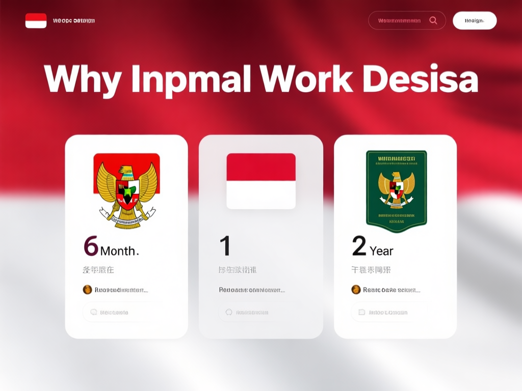 印尼工作签证申请流程