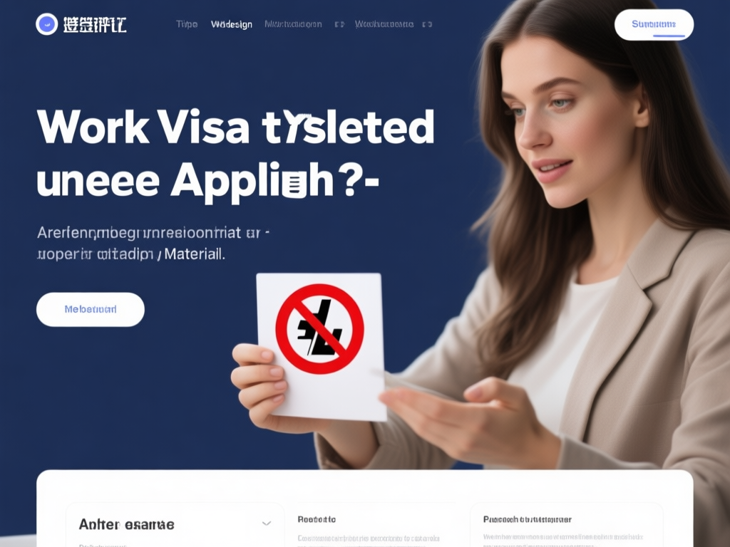 工作签证拒签后的重新申请流程图