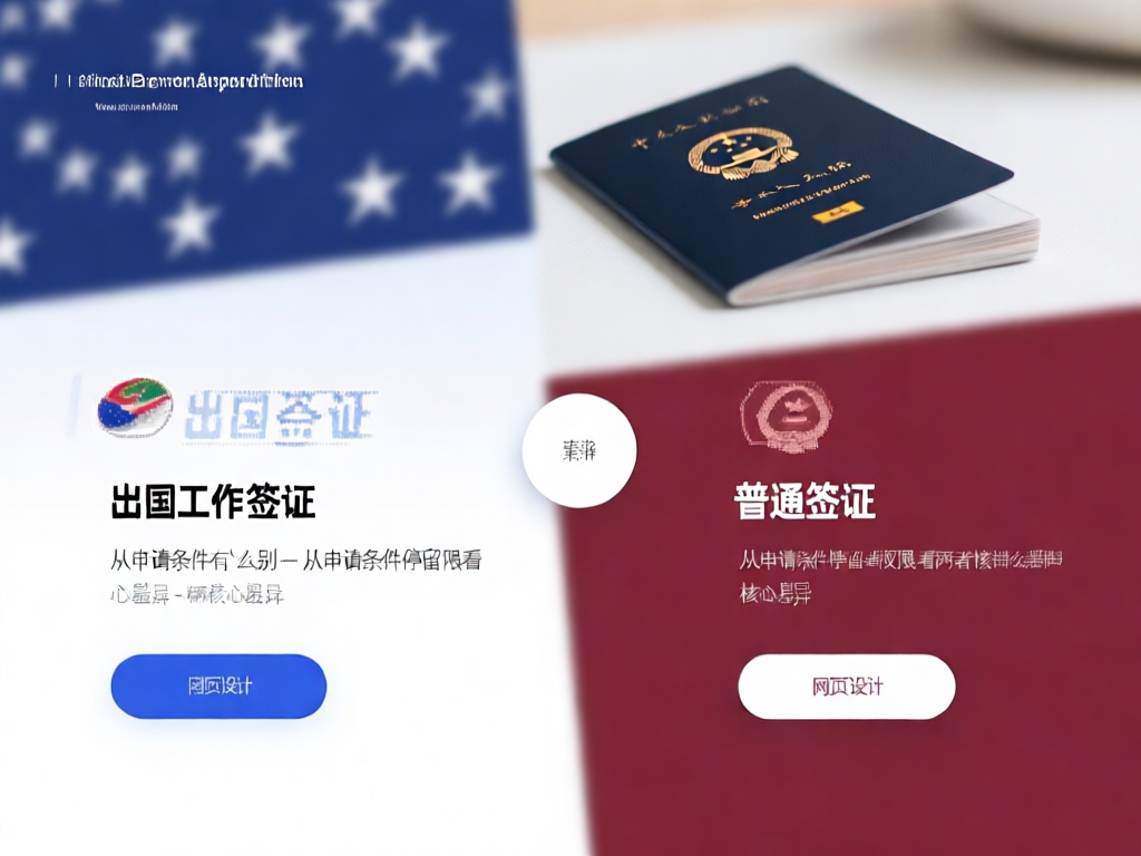 签证申请流程图