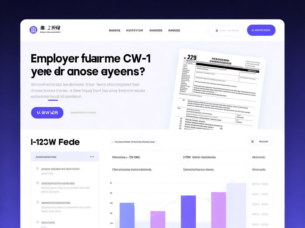 CW-1签证申请流程图