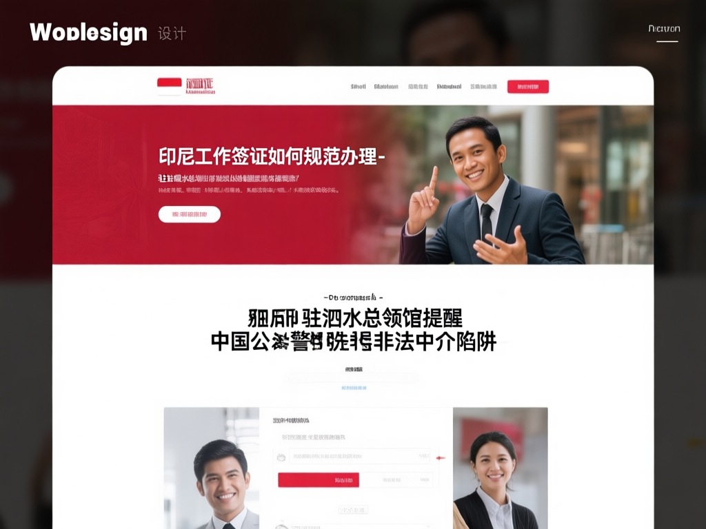 印尼工作签证所需材料
