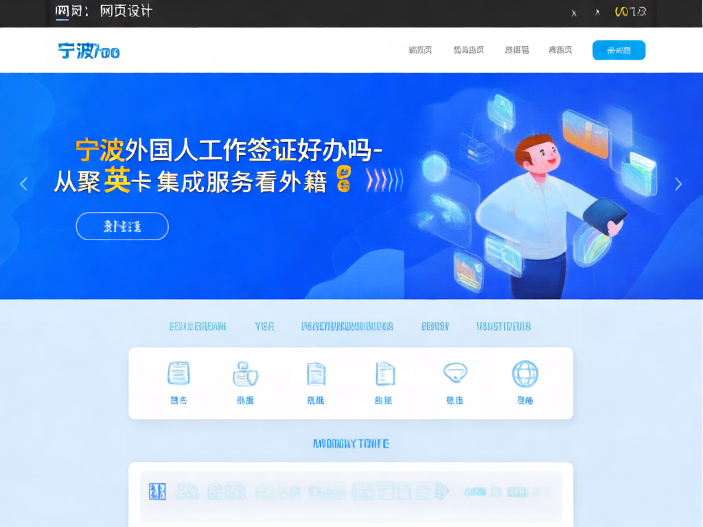 宁波外国人工作签证办理流程