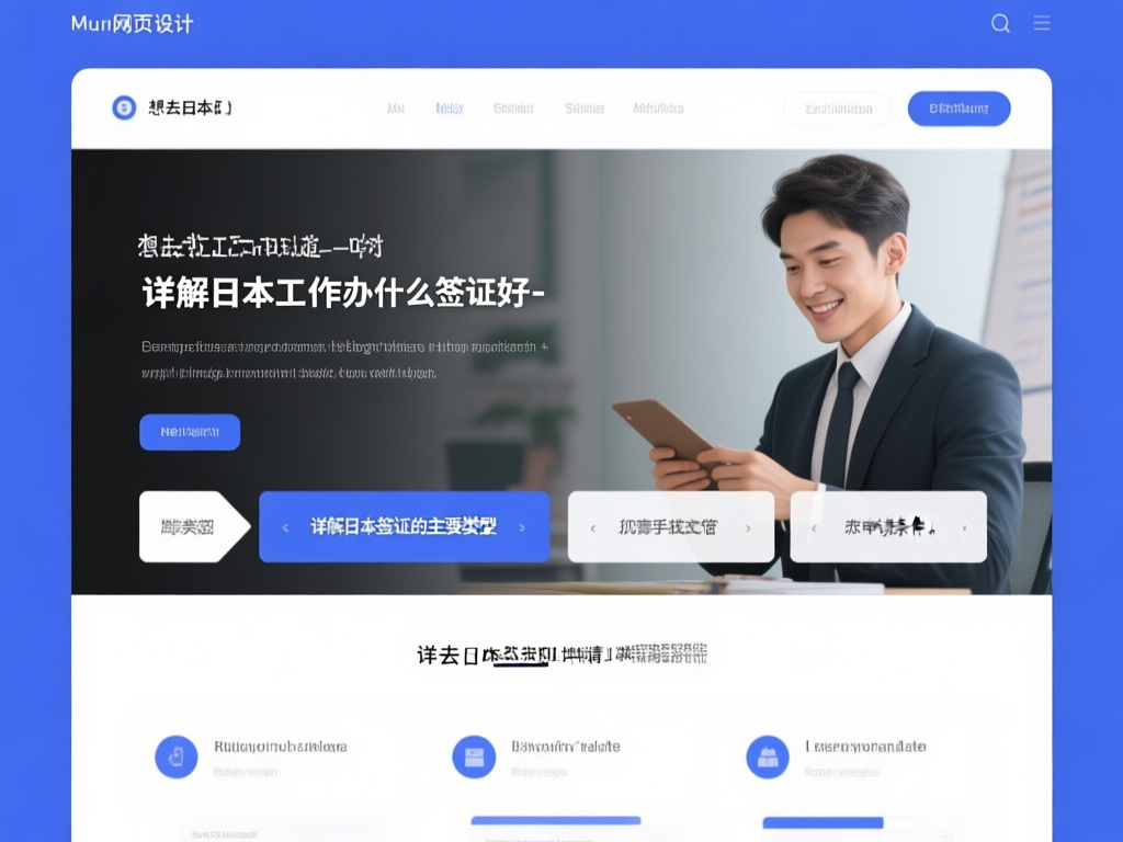 日本工作签证类型