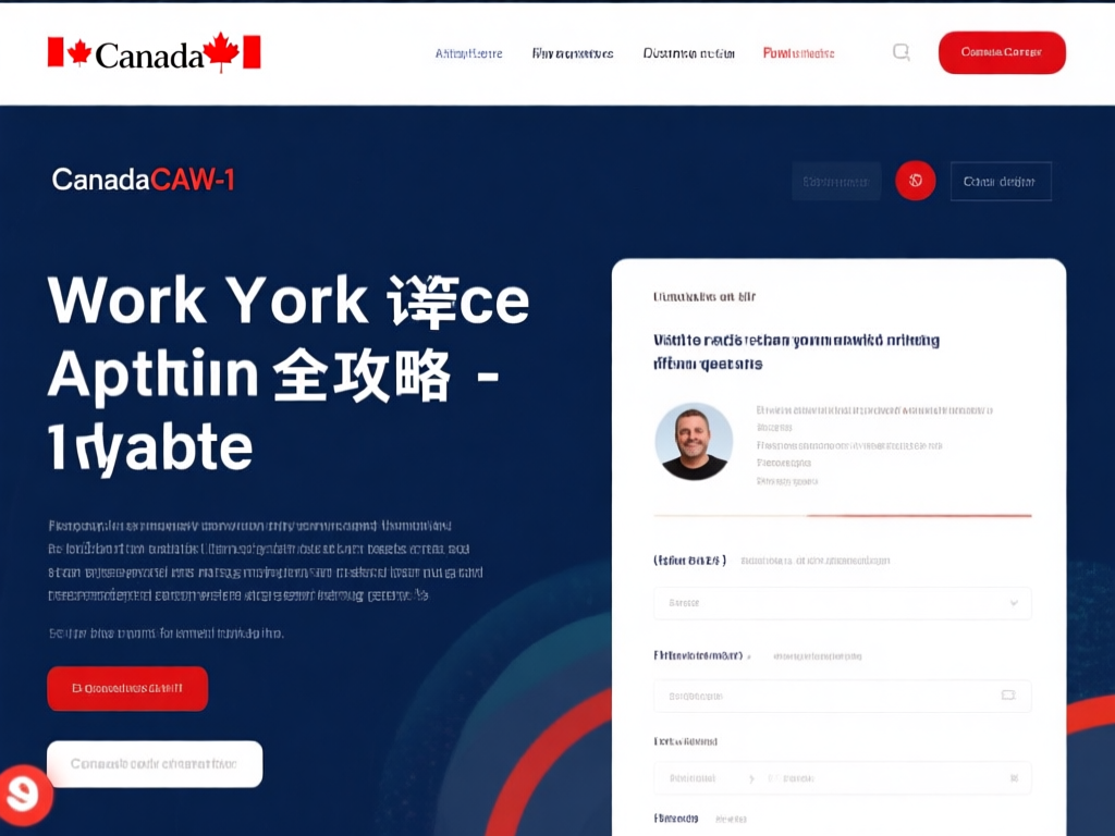 加拿大CAW-1工作签证申请流程图