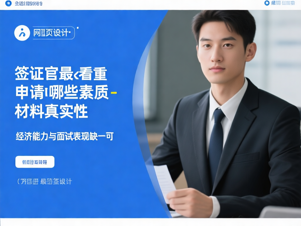 签证申请材料准备