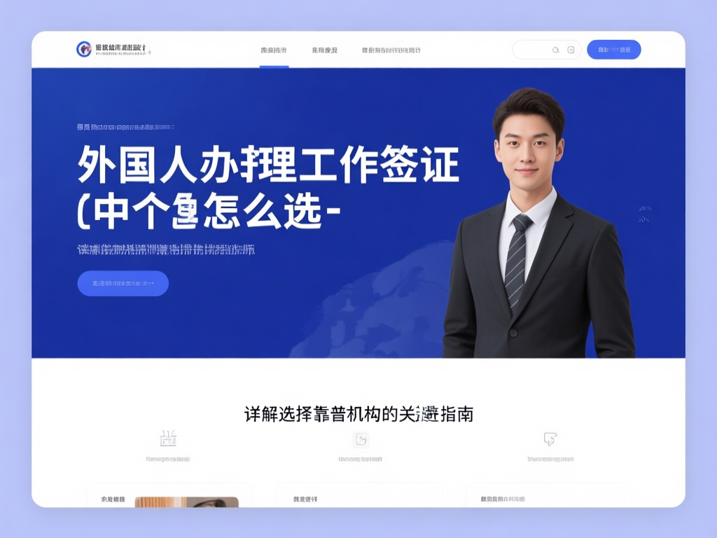 签证中介服务场景