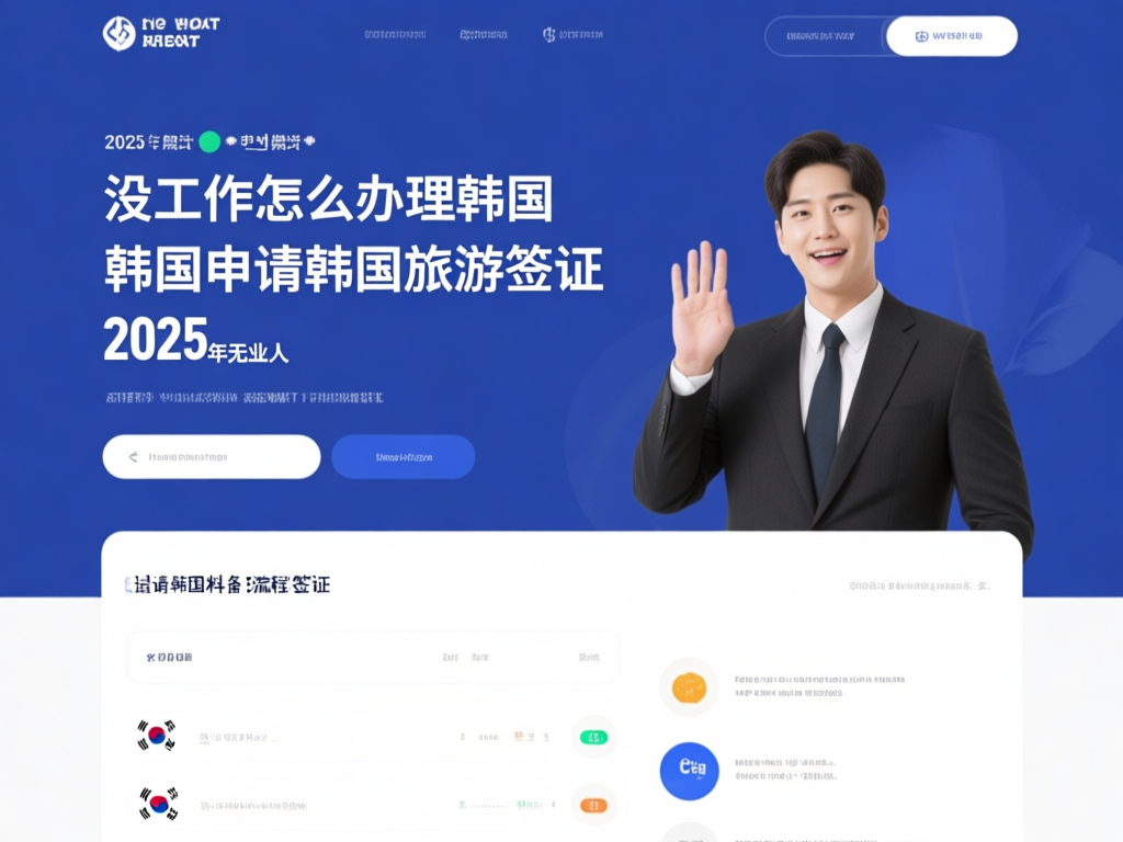 韩国签证申请流程图