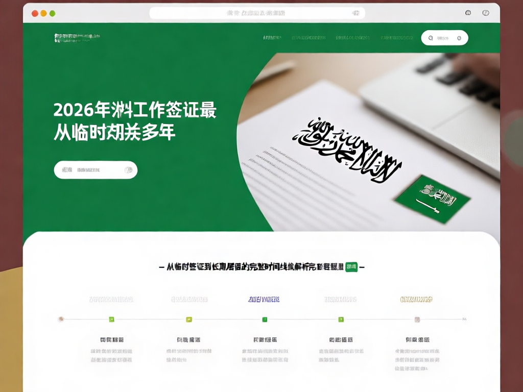 沙特长期居留优势展示