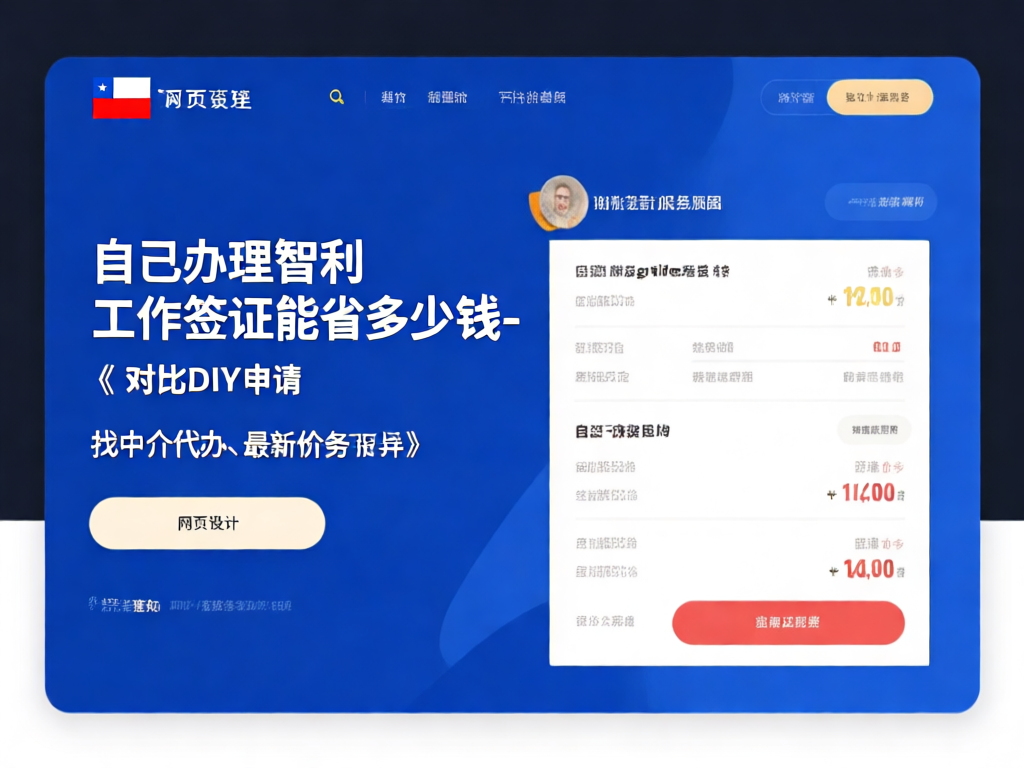 智利工作签证费用对比图表