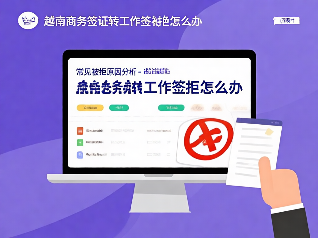 越南工作签证申请流程图