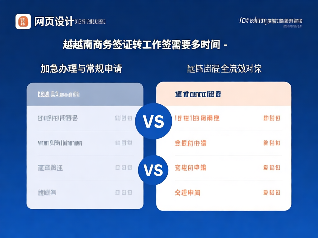 越南工作签证流程图