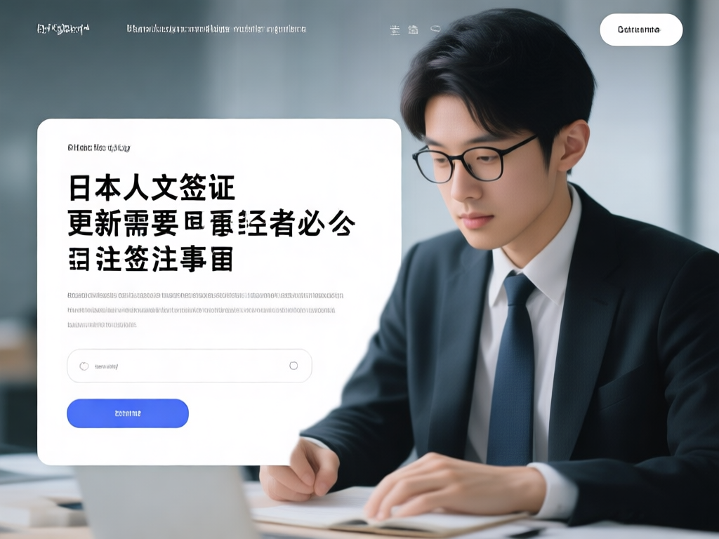 日本人文签证材料示意图