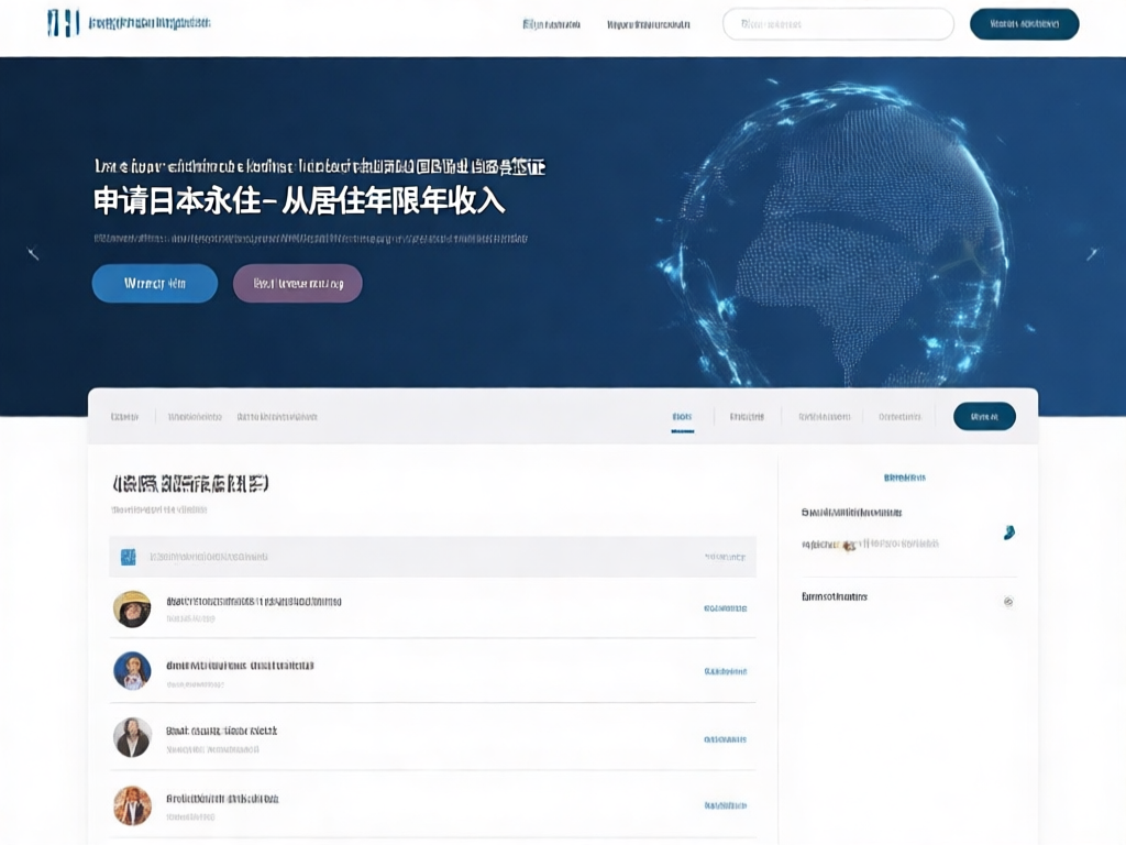 日本永住申请流程图