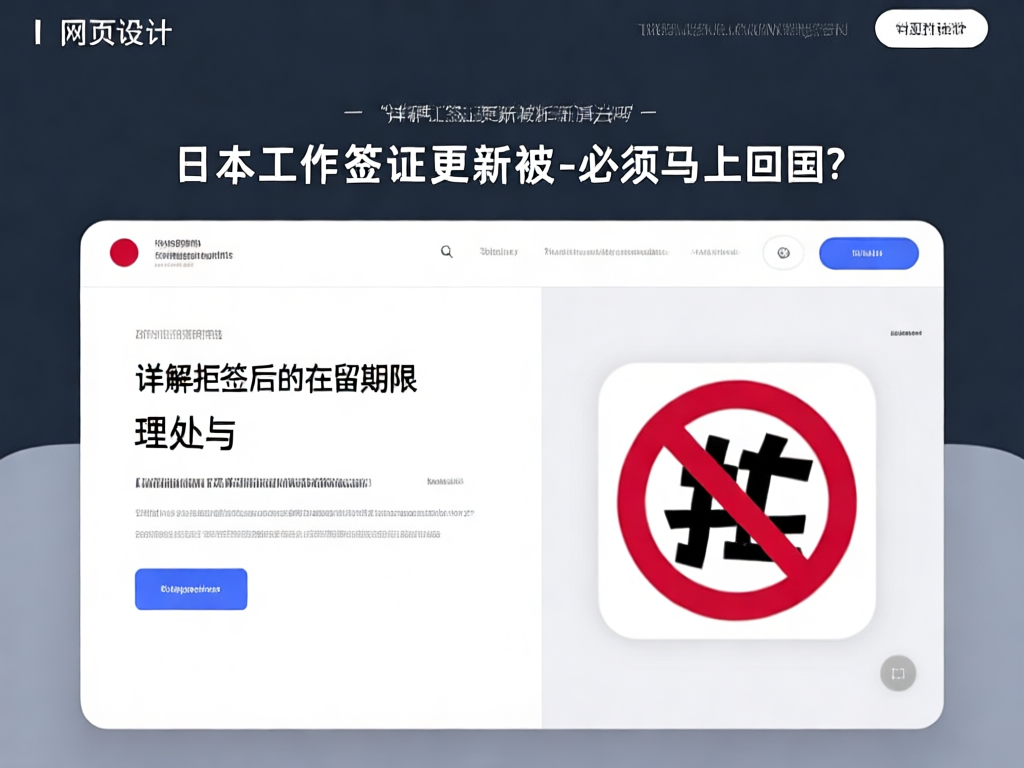 日本签证重新申请流程图