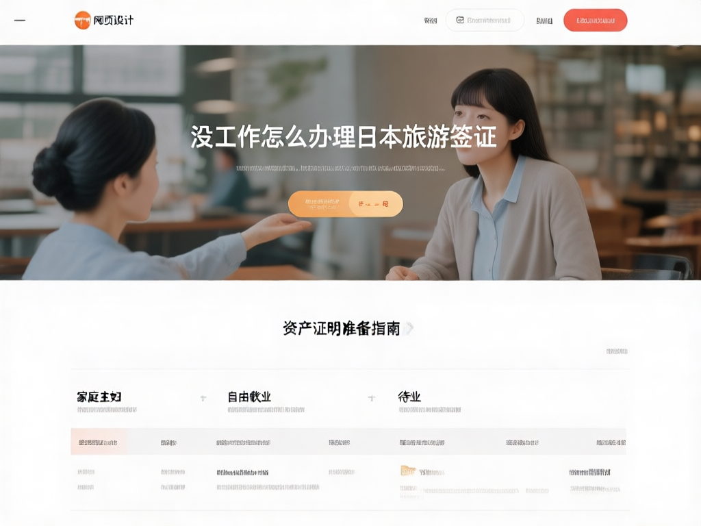 日本签证申请材料展示