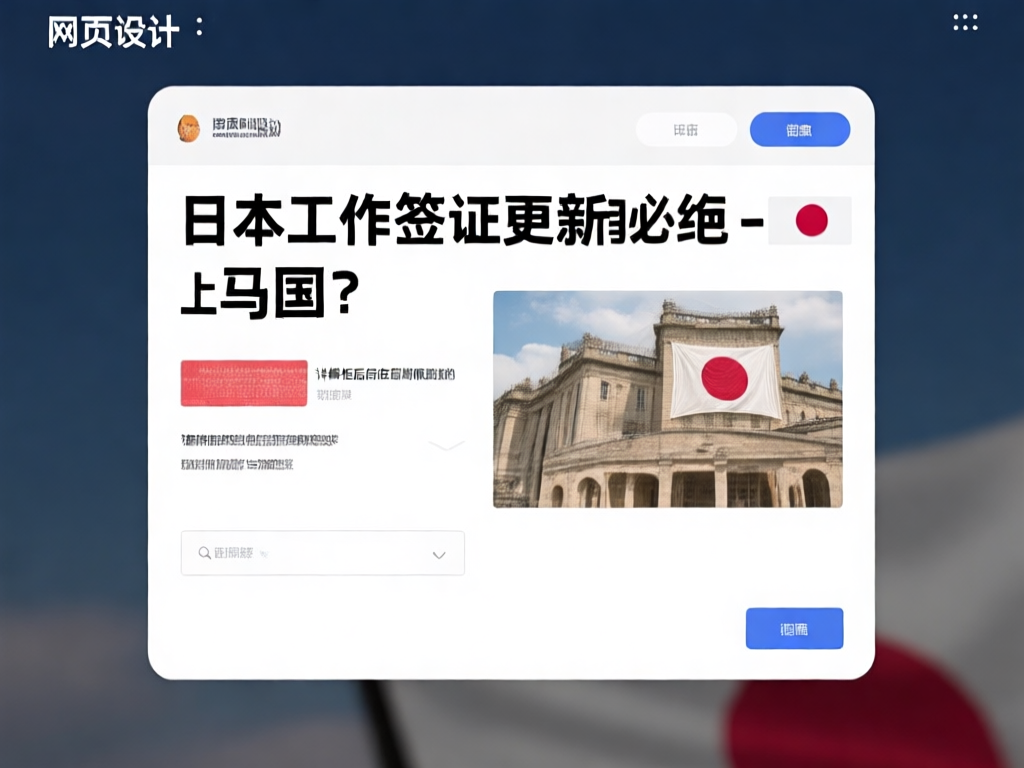 日本签证被拒处理流程图