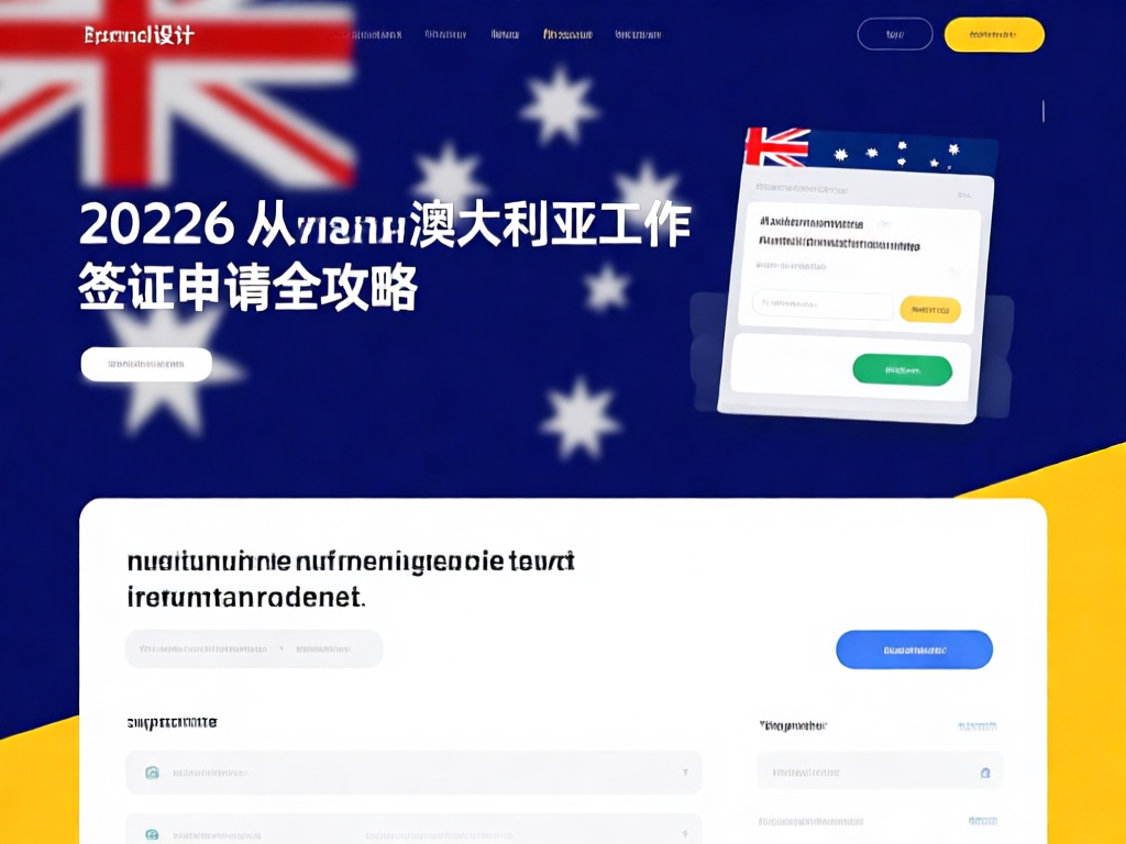 澳大利亚签证类别对比