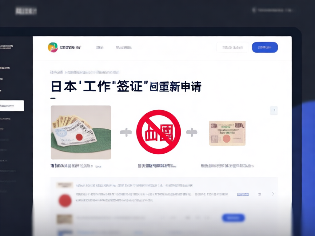 日本工作签证申请流程时间表