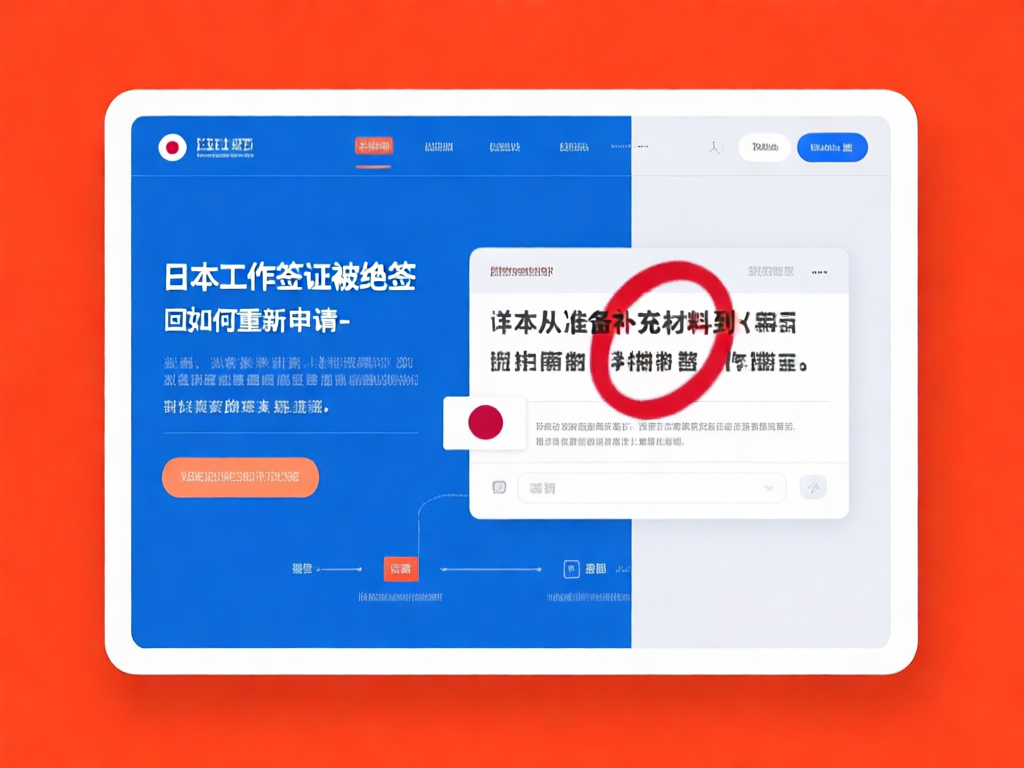 日本签证拒签分析流程图