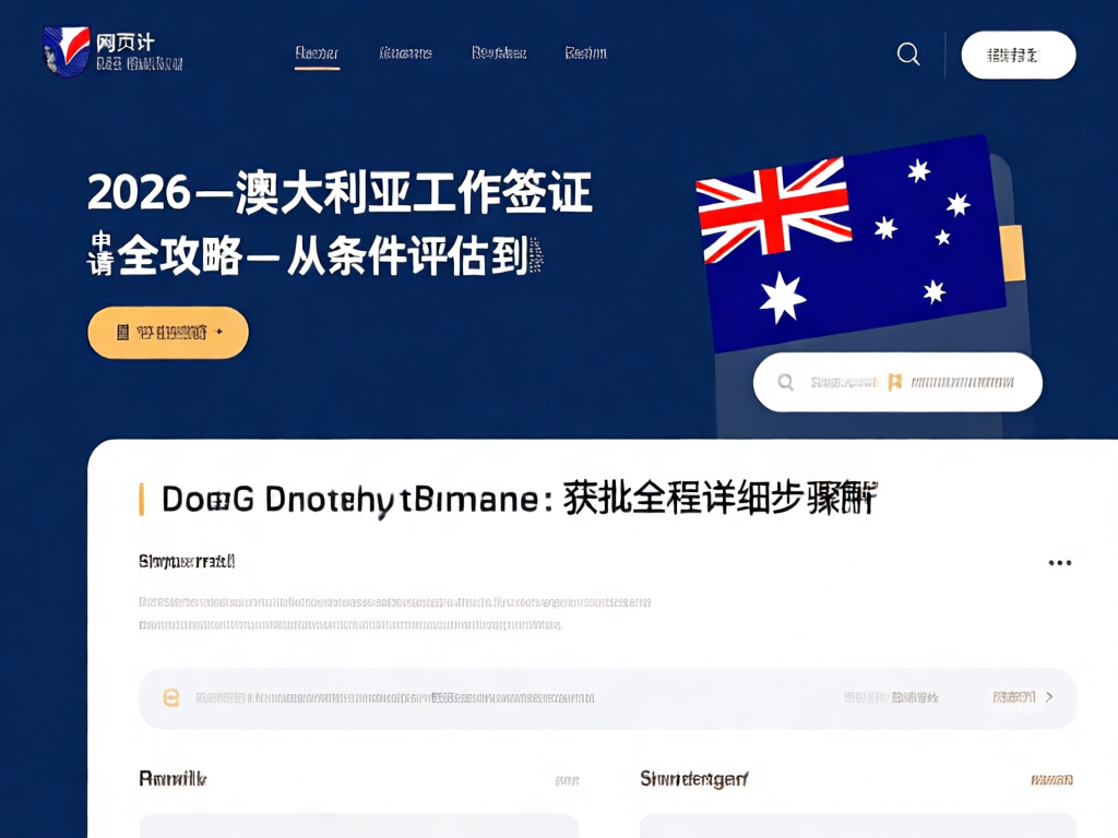 澳大利亚工作签证政策解读