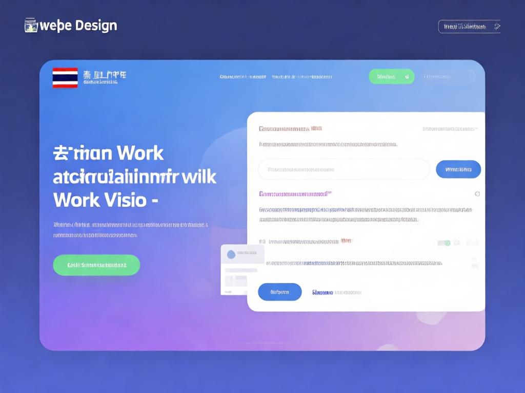 泰国工作签证材料准备清单