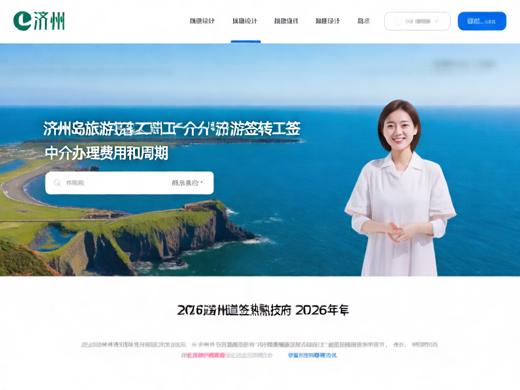 济州岛工作生活场景