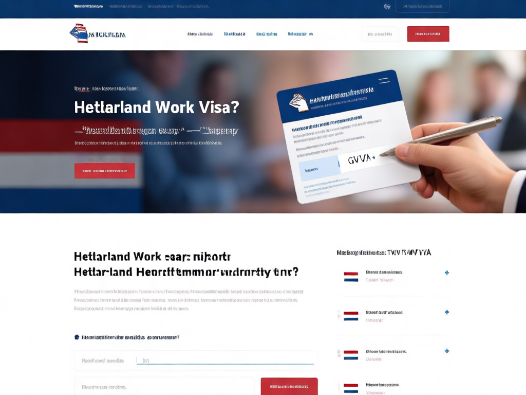 荷兰工作签证