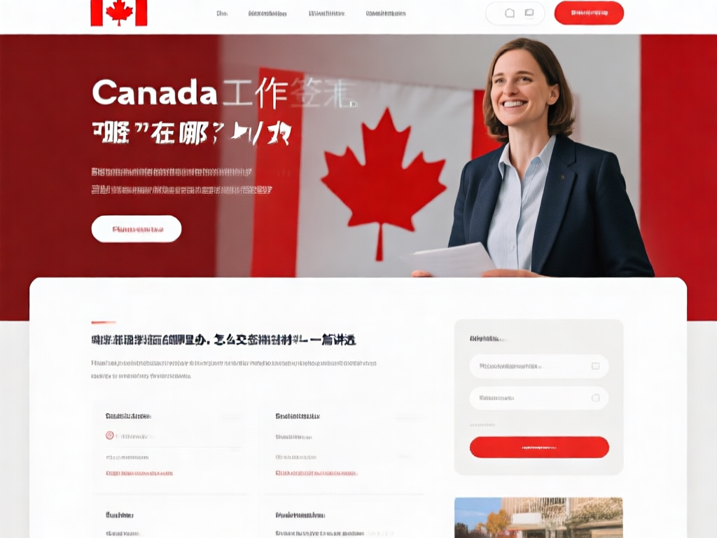 加拿大工作签证申请流程图